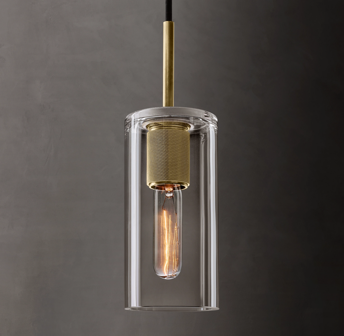 OSLANI Utiltaire Cylinder Shade Pendent Light
