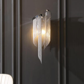 Aluminum Chain Tassel Wall Lamp - OSLANI